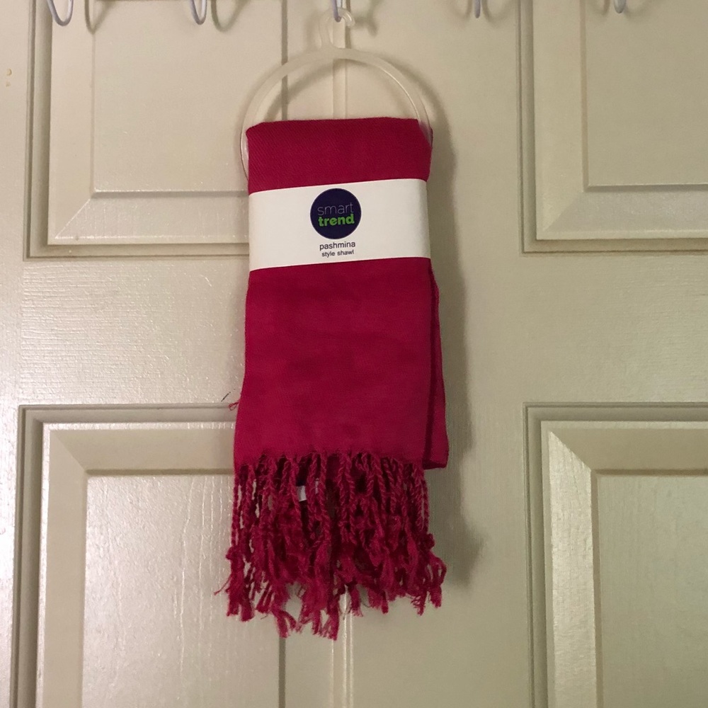 Dark Pink Scarf